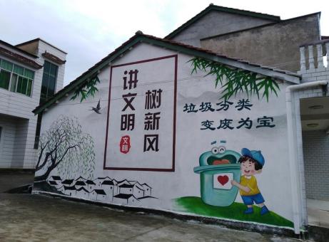 张家港墙绘是现在流行的墙体广告