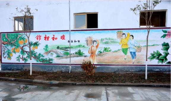 张家港乡镇文化墙 乡风文明焕发新活力