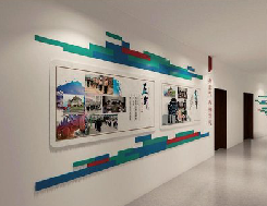 张家港企业文化墙用什么材料好？